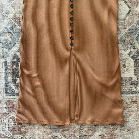 Vici Scarlett Ribbed Midi Sleeveless Dress Size XL - Picture 6 of 15